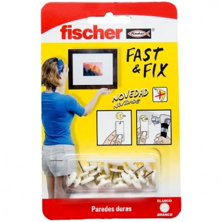 COLGADOR BASICO FAST &amp, FIX - 12U fischer: 534843