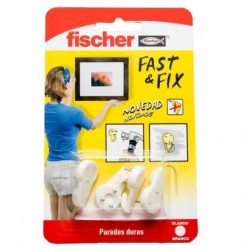COLGADOR 3 PUNTAS FAST &amp, FIX - 4U fischer: 534844