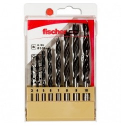 ESTUCHE BROCAS D-WS 3-10MM 8U fischer: 536609