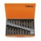 415/C116 Juego de 116 de brocas HSS-CO 8% helicoidales rectificadas, en caja metálica