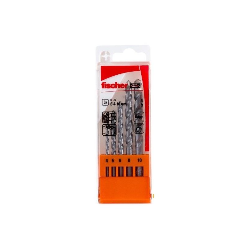 ESTUCHE BROCAS PERCUSION S - 5U fischer: 543025