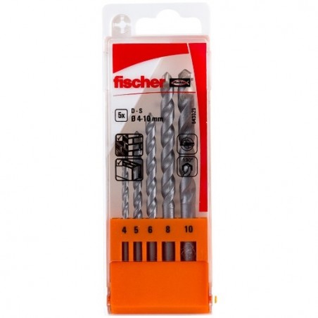 ESTUCHE BROCAS PERCUSION S - 5U fischer: 543025