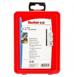 SET BROCAS HSS-R DIN 338 19PCS 1-10MM fischer: 543327