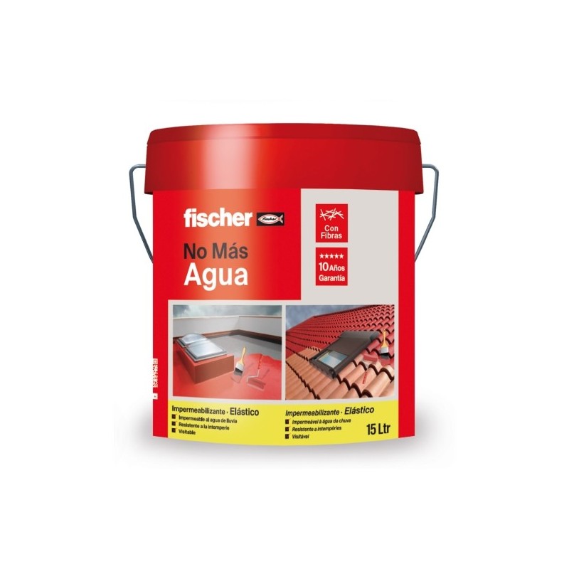 IMPERM ROJO C/F 15L fischer: 547152