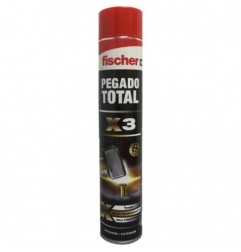 PEGADO TOTAL X3 ESPUMA - 750 ml fischer: 560779