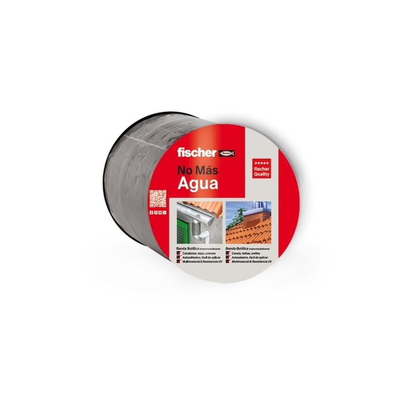 BANDA BUTILICA 10CM x 10M GRIS fischer: 564128