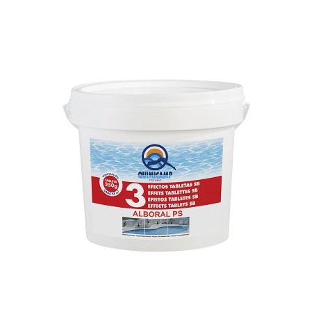 CLORO ALBORAL 3 EFECTO TABLETAS 250GR 5KG