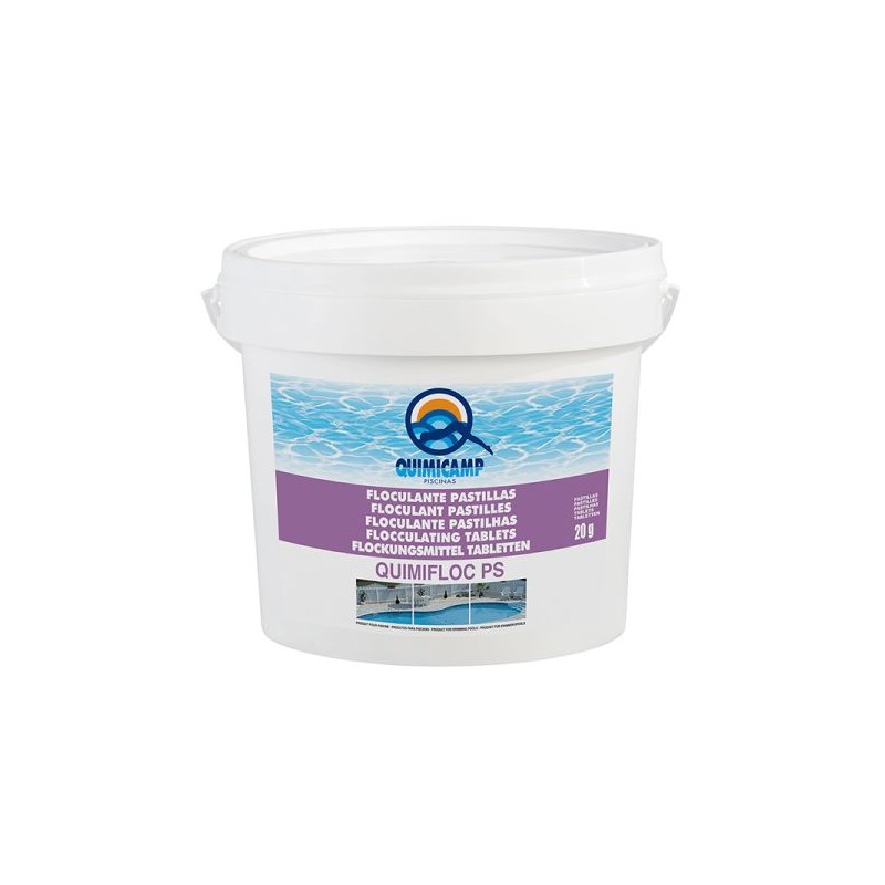 FLOCULANTE TABLETAS QUIMFLOC 5KG
