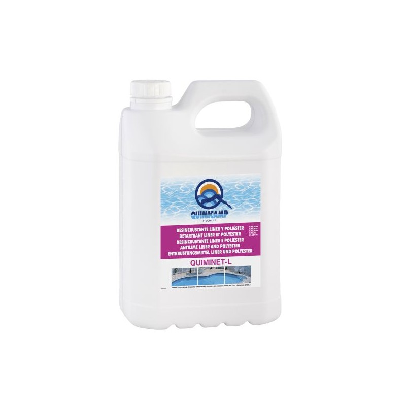 DESINCRUSTANTE LIQUIDO QUIMNET PISCINA PLASTICO 5L