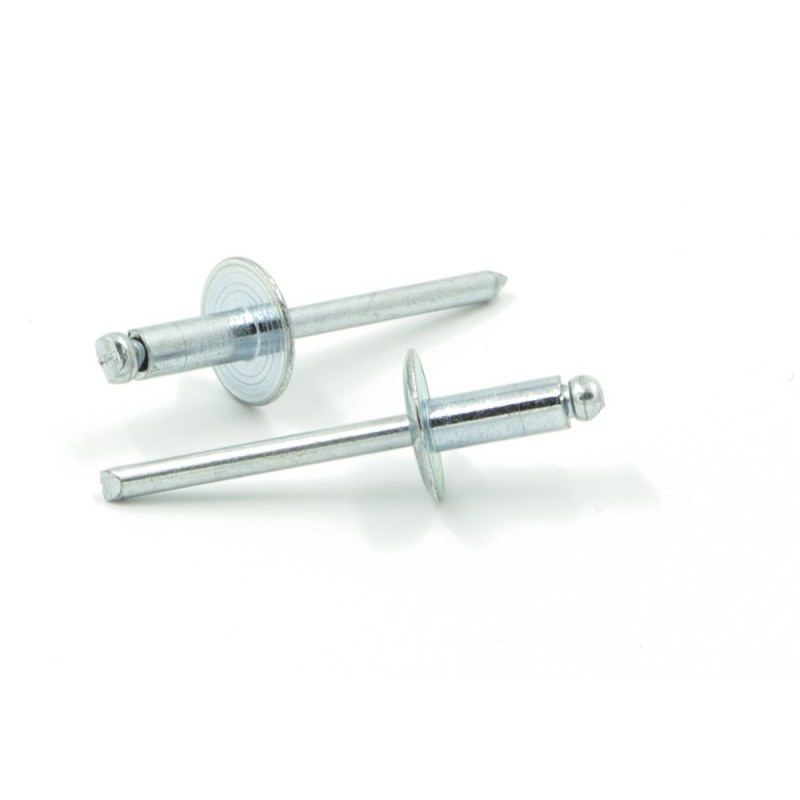 REMACHE ESTANDAR ACERO/ACERO ALA ANCHA 4,8 X 25 X 14
