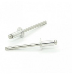 REMACHE ESTANDAR ALUMINIO/INOX A-2 CABEZA ALOMADA 6 X 10