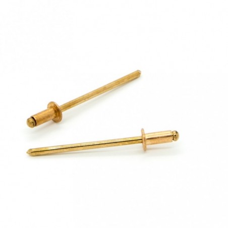 REMACHE ESTANDAR COBRE/BRONCE CABEZA ALOMADA 3,2 X 6