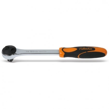 920/55Q Carraca reversible con cuadrado macho de 1/2&quot,, cromada
