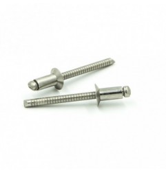 REMACHE ESTANDAR INOX A-2/INOX A-2 CABEZA AVELLANADA 4 X 8