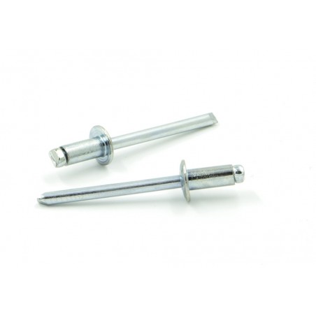 REMACHE ESTANDAR ACERO/ACERO CABEZA ALOMADA 3 X 20