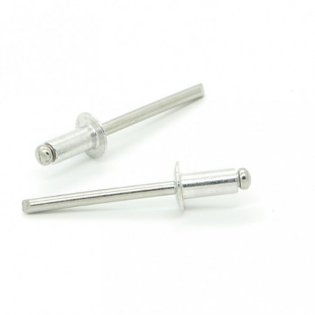 REMACHE ESTANDAR ALUMINIO/INOX A-2 CABEZA ALOMADA 3 X 6