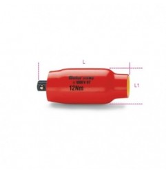910MQ/PT 12 Alargadera precalibrada con cuadrado hembra de 3/8&quot,, aislada