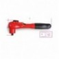 910MQ/55 Carraca reversible con cuadrado macho de 3/8&quot,, aislada