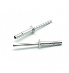REMACHE CUP-BOLT ALUMINIO/ALUMINIO CABEZA ALOMADA 6,4 X 14