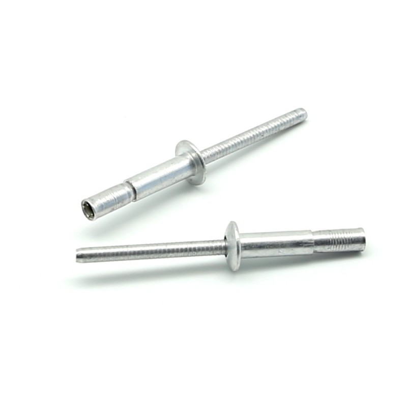 REMACHE CUP-BOLT ALUMINIO/ALUMINIO CABEZA ALOMADA 6,4 X 14