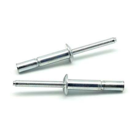 REMACHE CUP-BOLT ACERO/ACERO CABEZA ALOMADA 4,8 X 14