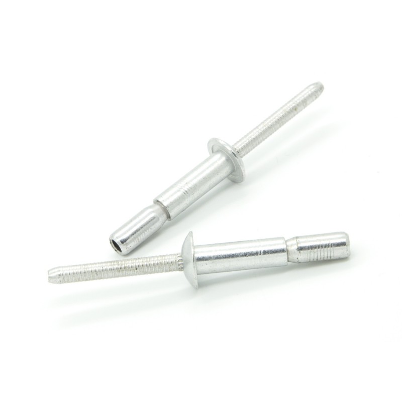 REMACHE CUP-LOCK ALUMINIO/ALUMINIO CABEZA ALOMADA 6,4 X 20
