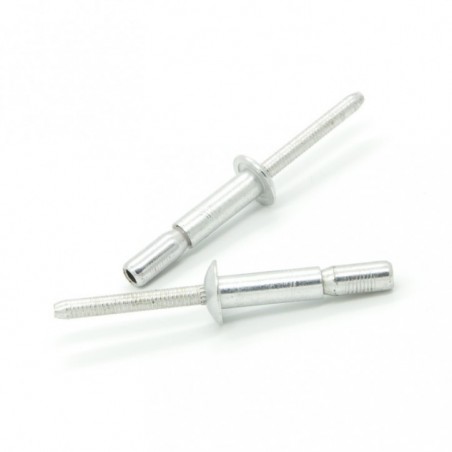 REMACHE CUP-LOCK ALUMINIO/ALUMINIO CABEZA ALOMADA 6,4 X 20