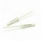 REMACHE TREBULB ALUMINIO LACADO/ALUMINIO LACADO CABEZA ALOMADA 4 X 18,8