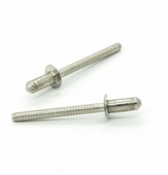 REMACHE TUDINOX INOX A-2/INOX A-2 CABEZA ALOMADA 6,0 X 14,2