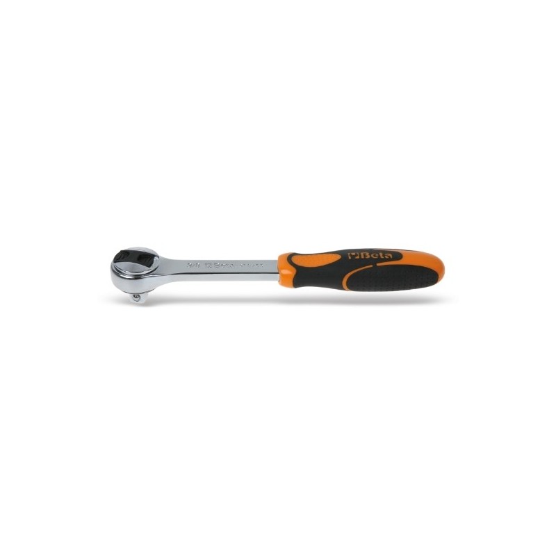 910/55 Carraca reversible con cuadrado macho de 3/8&quot,, 72 dientes
