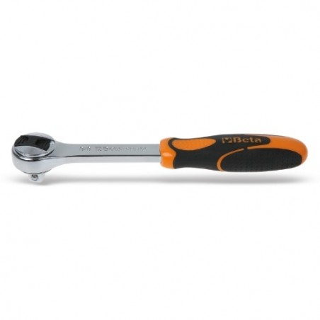 910/55 Carraca reversible con cuadrado macho de 3/8&quot,, 72 dientes