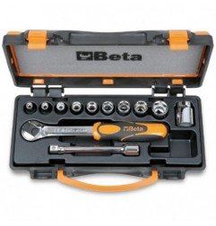 910A/C10 Surtido de 10 vasos y 2 accesorios, en caja de metal