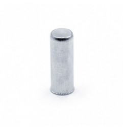 TUERCA REMACHABLE CILINDRICA RANURADA FONDO CERRADO CABEZA REDUCIDA ACERO M10 X 35