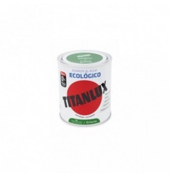 PINTURA ESMALTE ECO AL AGUA  BRILLO VERDE PRIMAVERA 750ML
