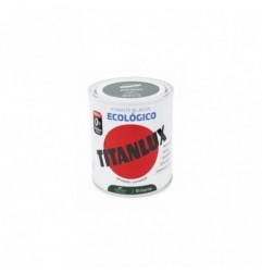 PINTURA ESMALTE AL AGUA  ECO BRILLO VERDE MAYO 750ML