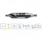 BROCA Ø3´15X8´00MM DIN-333A 1310 HSS CENTRAR