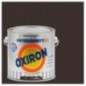 ESMALTE AL AGUA OXIRON MARRON LISO EFECTO FORJA 2.5L