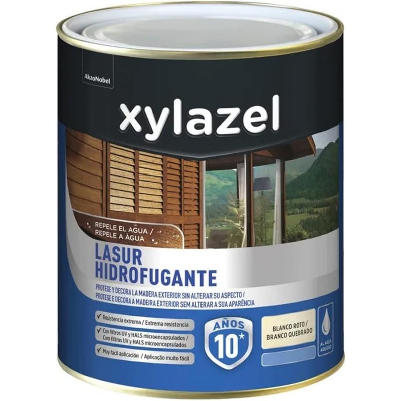 PROTECCION XYLAZEL SATINADO BLANCO ROTO 750ML