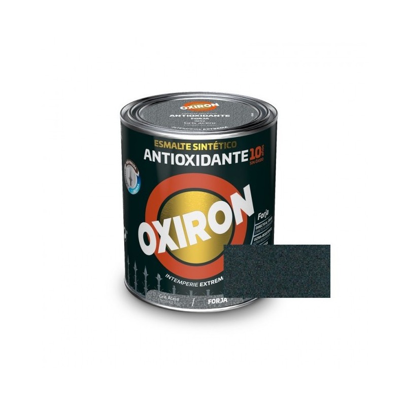ESMALTE ANTIOXIDO OXIRON FORJA NEGRO 4L