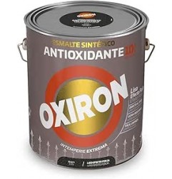 ESMALTE ANTIOXIDO OXIRON LISO FORJA NEGRO 4L