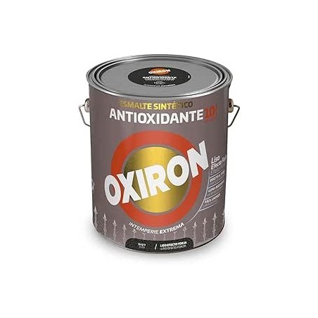 ESMALTE ANTIOXIDO OXIRON LISO FORJA NEGRO 4L