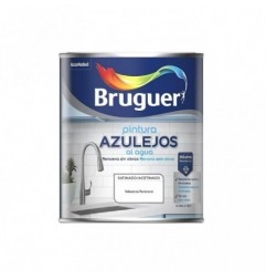 ESMALTE AZULEJOS AGUA BRUGUER BLANCO SATINADO 750ML
