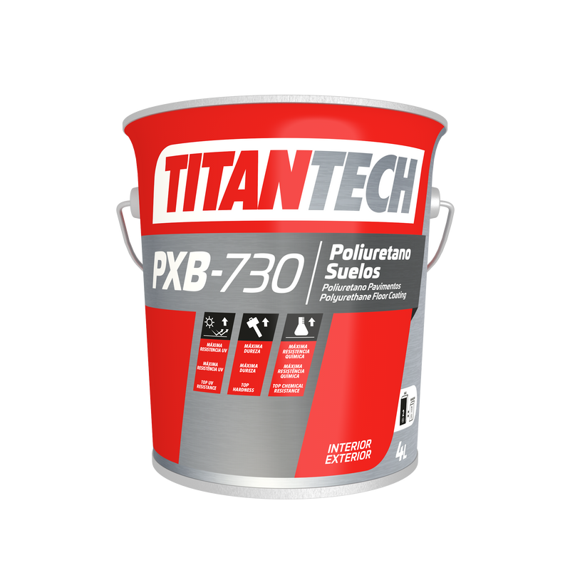 PINTURA SUELOS PXB-730 POLIUR. BASE NEUTRA 4L +  ENDURECEDOR