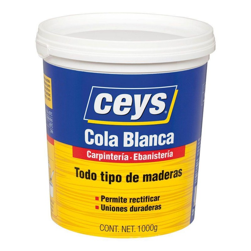 CEYS COLA BLANCA MADERA BOTE 1KG