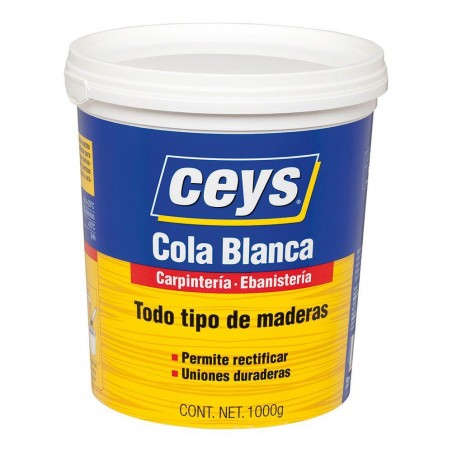 CEYS COLA BLANCA MADERA BOTE 1KG