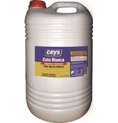 CEYS COLA BLANCA MADERA BOTE 25KG