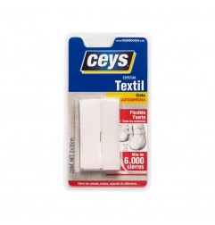 CEYS ESPECIAL CREMALLERA TEXTIL BLANCA
