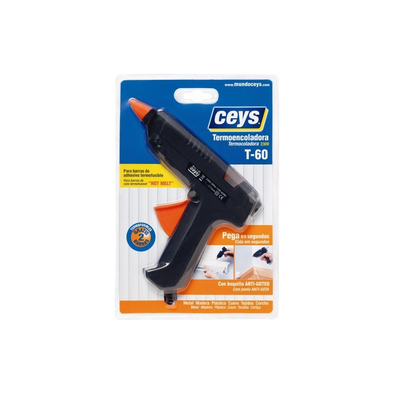 CEYS PISTOLA TERMOFUSIBLE T-60