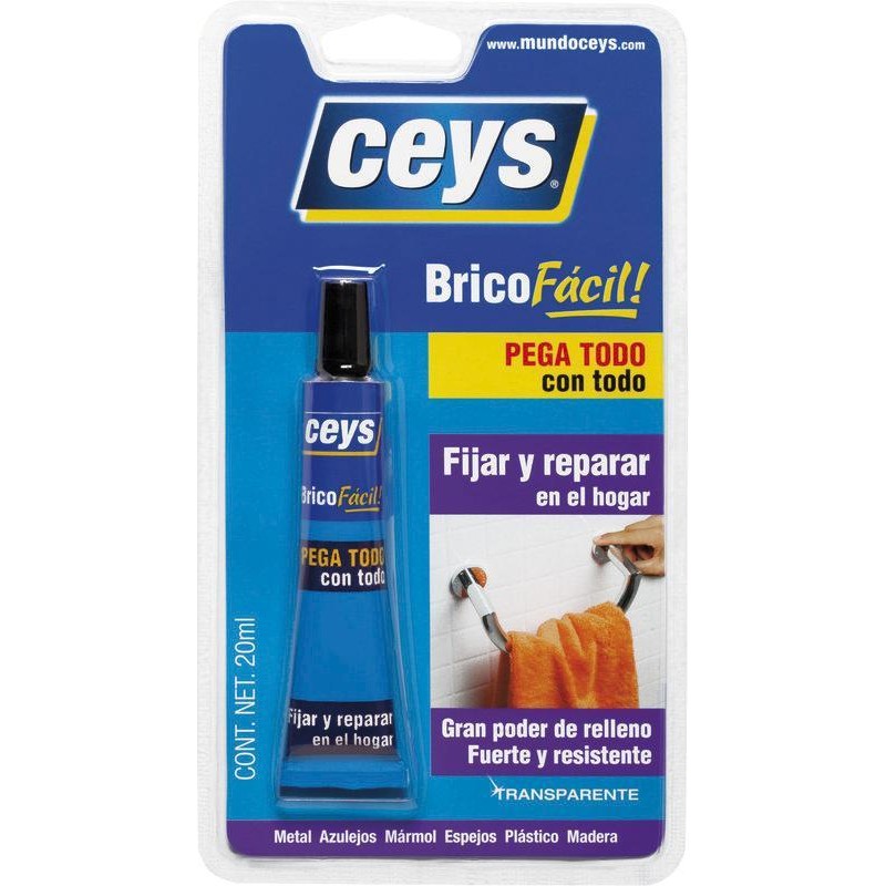 CEYS BRICOFÁCIL FIJACEYS TRANS 20ML