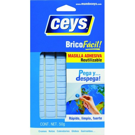 CEYS BRICOFÁCIL PEGA Y DESPEGA MASILLA